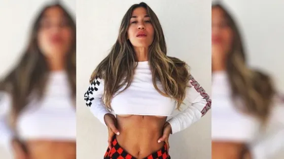 Jimena Barón posó completamente desnuda