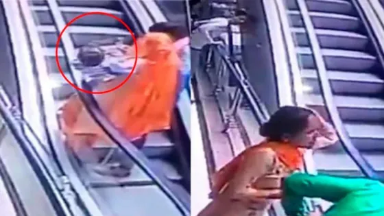 Estremecedor: Se sacaba una selfie y su beba cayó al vacío (VIDEO)