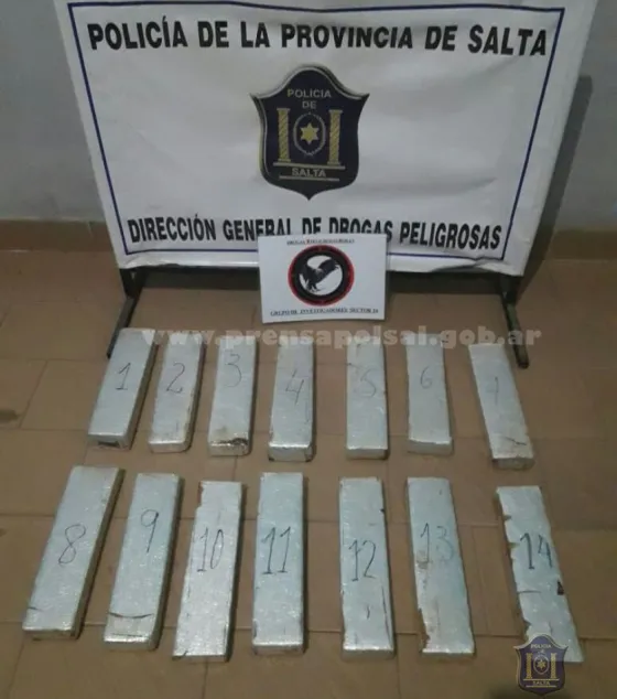 Importante cargamento de droga secuestrado