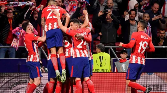 Histórico lo del Cholo Simeone! Campeón de la Europa League!