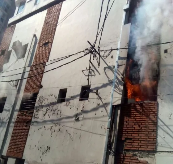 ÚLTIMO MOMENTO: Incendio en el Sanatorio El Carmen