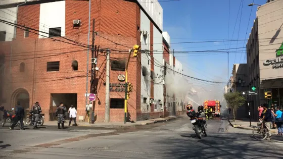 VIDEO: Así quedó el Sanatorio El Carmen luego del incendio