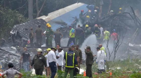 VIDEO: Así explotaba el avión que se estrelló en La Habana