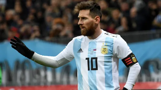 Messi ya llegó a Argentina