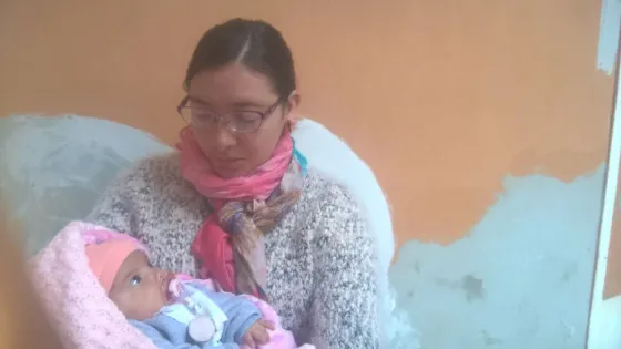 Erika Maria Soledad, trabajadora de la empresa Islas Malvinas