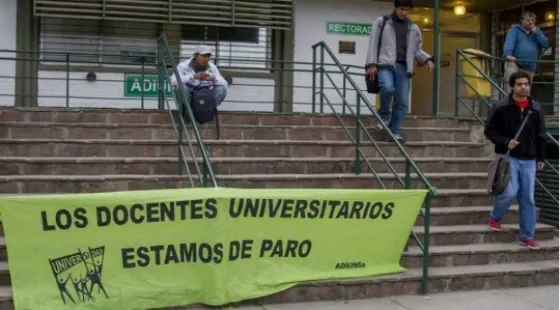 Redoblan la apuesta: La UNSa para por 72 horas