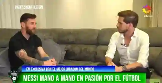 Mirá la jugada promesa del Pollo Vignolo a Messi. Video