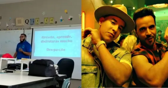 Con el ritmo de “Despacito” un docente dio clases de química (VIDEO)