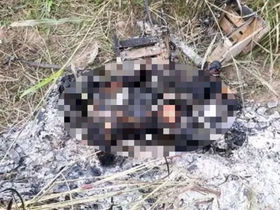 ¡Horror en Orán! Encontraron un cuerpo calcinado
