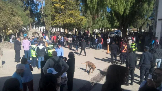 Diaguitas repudiaron la visita de Mauricio Macri en Cachi