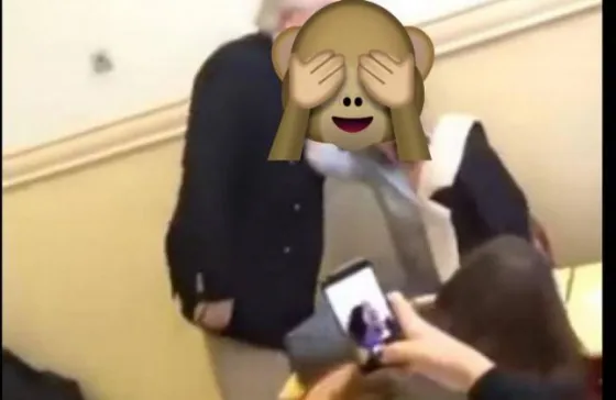 Se durmió en plena clase y el profesor le hizo esto . Video viralísimo!