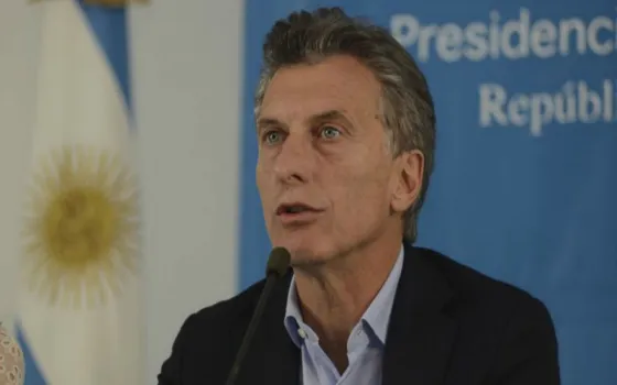 Mauricio Macri, presidente de la Nación