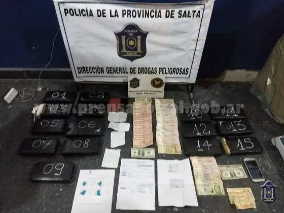 IN FRAGANTI: Fueron atrapadas transportando drogas