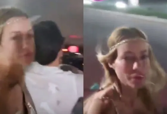 Nicole Neumann salió a pasear con su novio por Miami