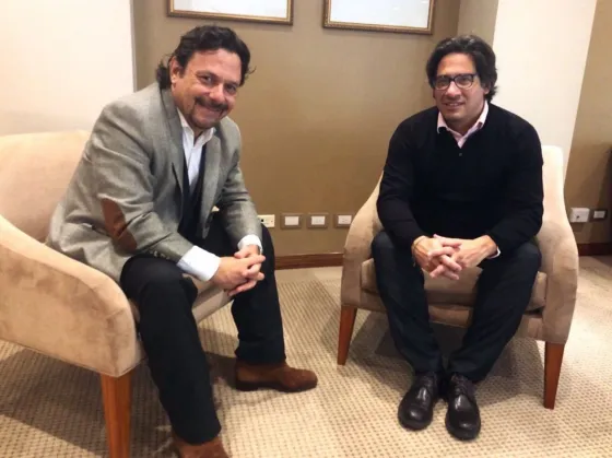 Sáenz se reunió con el ministro Garavano