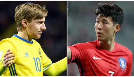 Suecia se prepara para jugar contra Corea del Sur en un difícil partido