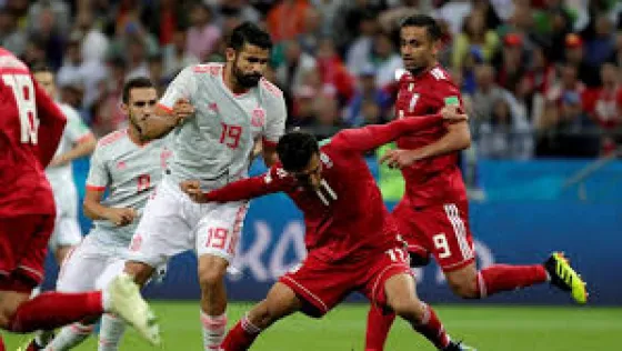 En un partido ajustado, España derrotó a Irán