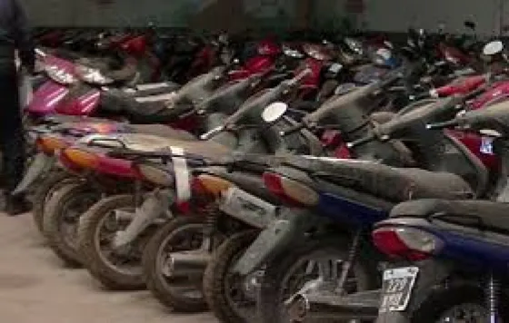 Se viene el remate de motos en la Municipalidad