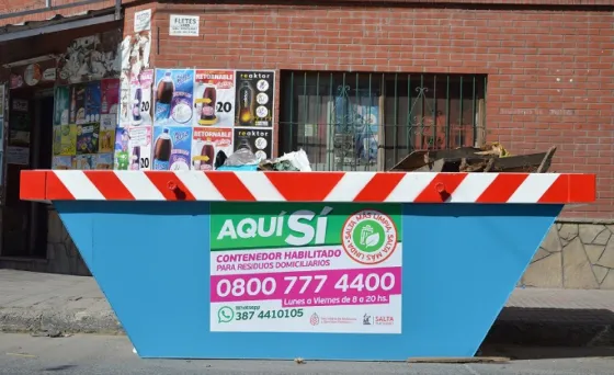 “Descacharrate”: Conocé en que puntos de barrio Miguel Aráoz estarán ubicados los contenedores