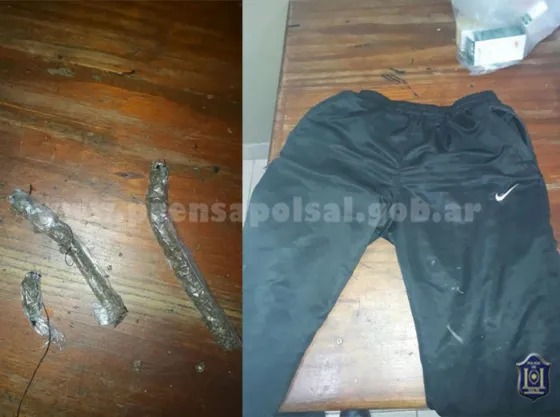 Intentó pasar droga a un interno y fue atrapada