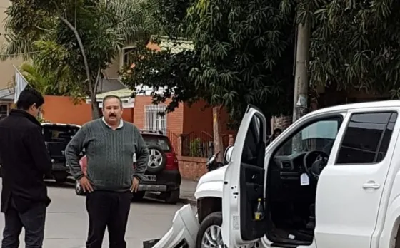 El “Oso” Leavy sufrió un accidente con su camioneta