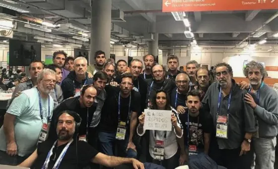 Despidos en Télam: El reclamo llegó a Rusia