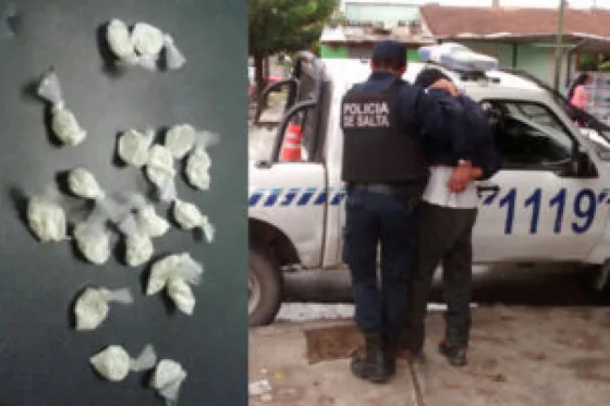 Cafayate: Detienen a un joven que hacía delivery de drogas