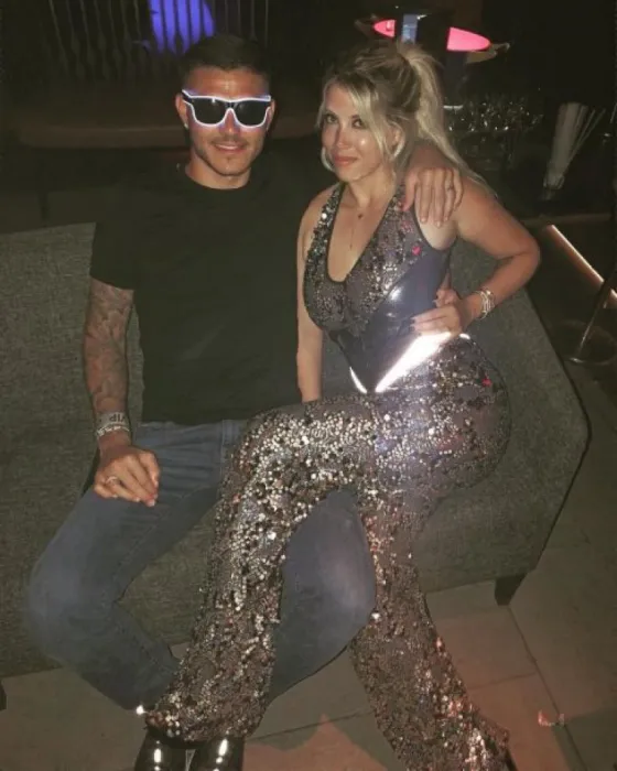 Wanda e Icardi: Noche de fiesta y lluvia de críticas