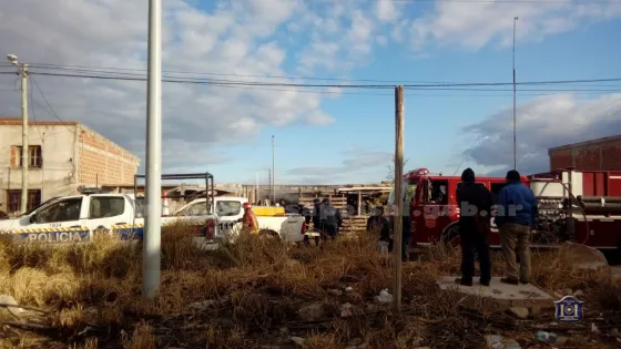 Se registró un incendio en barrio Cerámica