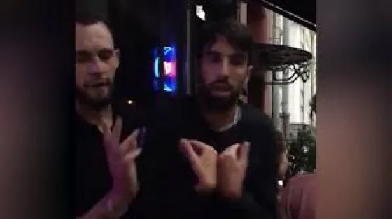 Echaron a Flavio Azzaro de un bar en Rusia. VIDEO