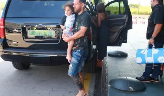 Messi volvió a Barcelona