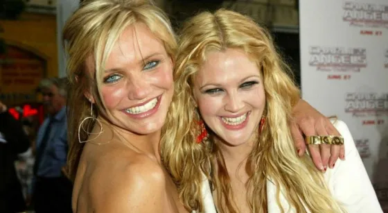 Drew Barrymore y Cameron Diaz enloquecieron a sus seguidores con una foto "al natural"