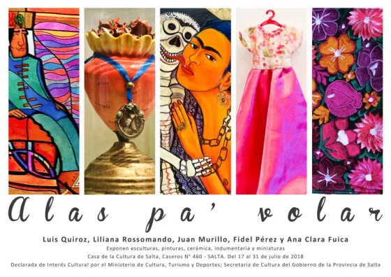 Mañana se presenta la muestra “Alas pa’ volar”