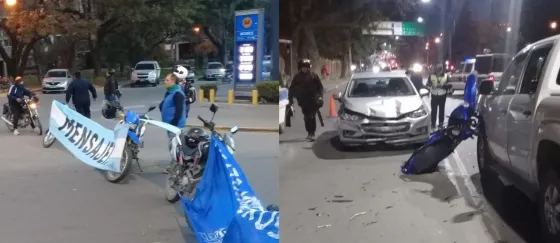 Caos vehicular en el acceso al Portezuelo