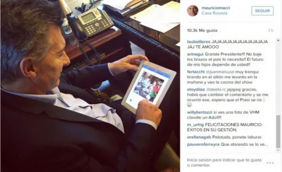 Macri lanzó una iniciativa en Instagram: "Pregúntame lo que quieras"