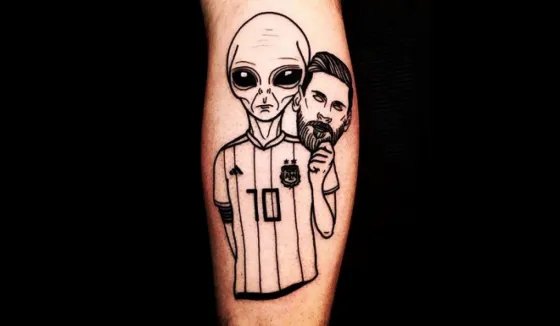 El nuevo y muy particular tatuaje de Messi