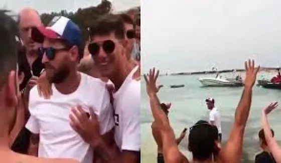 Lio Messi revolucionó Ibiza