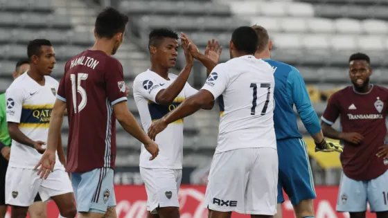 Boca se puso colorado