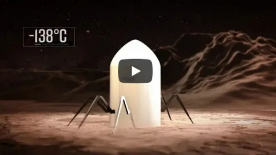 La NASA mostró cuales serían las mejores casas para vivir en Marte (VIDEO)