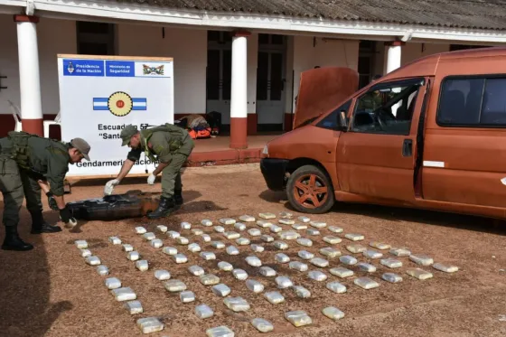 Trasladaban más de 31 kilos de marihuana en Corrientes