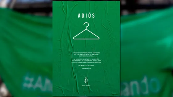 La contratapa de New York Times se tiñó de verde
