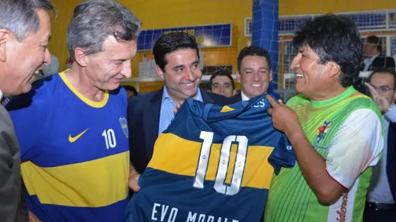 Evo Morales no vendrá a Argentina porque no puede ver a Boca