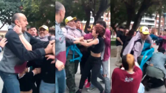 INDIGNANTE: Adultos “pro vida” golpearon salvajemente a adolescentes (VIDEOS)