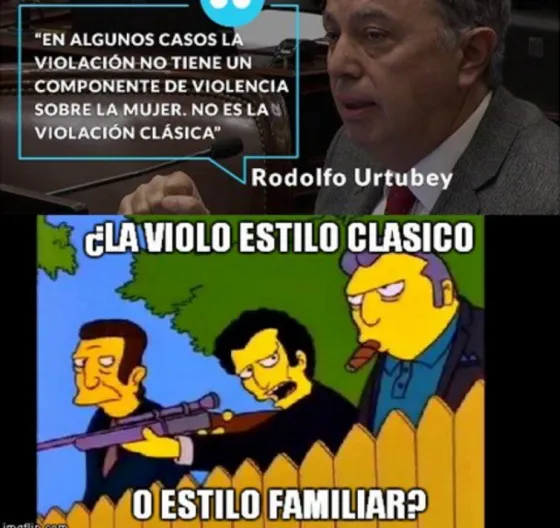 Las redes explotaron con memes en repudio a los dichos de Rodolfo Urtubey sobre la violación