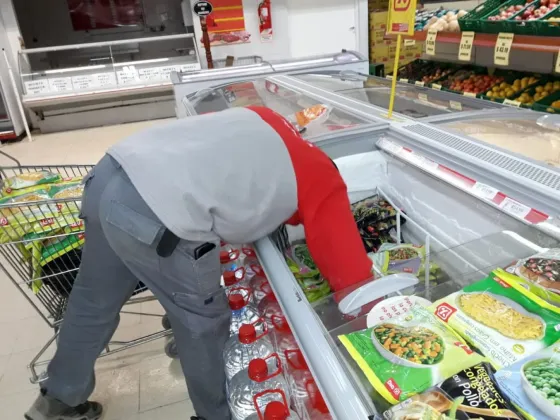 Retiraron alimentos congelados de supermercados salteños