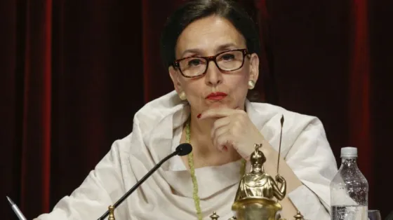 Gabriela Michetti dejó el micrófono abierto y trató a Naidenoff de "pelotudo" . VIDEO