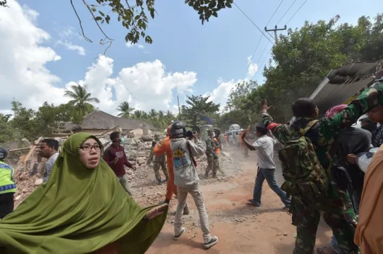 Indonesia sufrió el tercer terremoto en 11 días: en total hay más de 300 muertos
