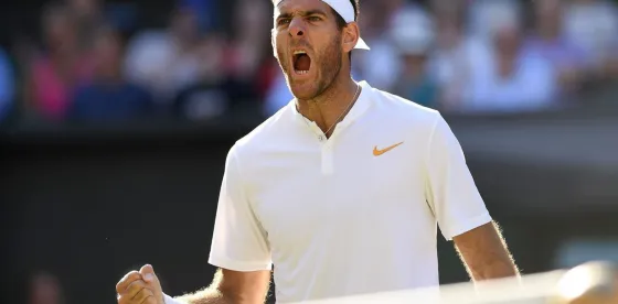 Orgullo: Del Potro es el tercer mejor tenista del mundo