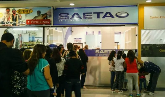 ¡No va más! Saeta cerró sus oficinas en el Paseo Salta