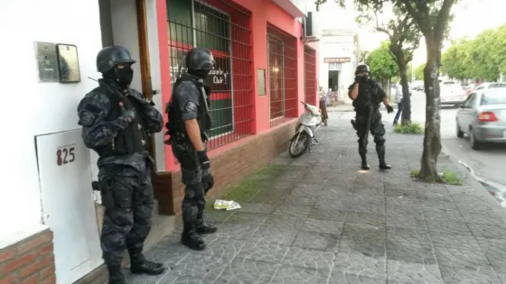 Se realizaron 15 allanamientos en un mega operativo antidrogas